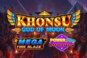 Playtech : Mega Fire Blaze: Khonsu God of Moon PowerPlay Jackpot - KISS69
