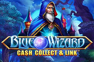 Playtech : Blue Wizard: Cash Collect & Link - KISS69