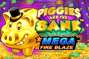 Playtech : Mega Fire Blaze: Piggies and the Bank™ - KISS69