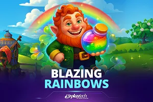 Playtech : Blazing Rainbows - KISS69